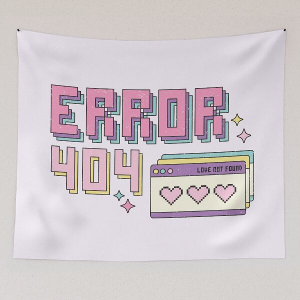 Item preview, Error 404 love not found designed and sold by Acim0.