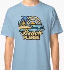 Strand bitte Classic T-Shirt