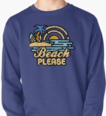 Sudadera sin capucha Playa por favor