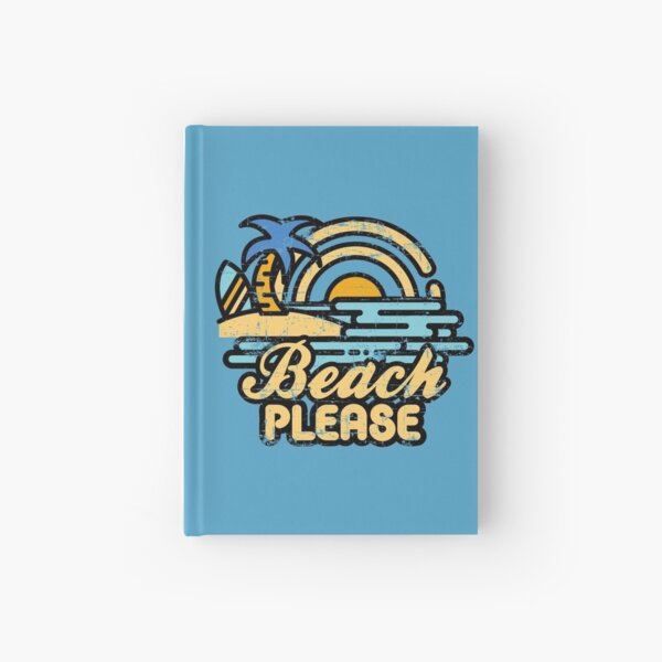 Strand bitte Notizbuch