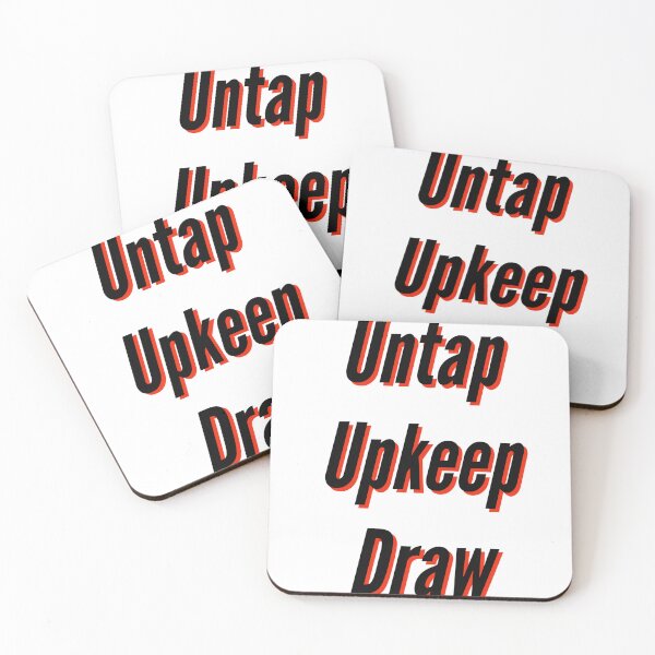Item preview, Magic the Gathering Red Untap Upkeep Draw designed and sold by Mcclavicle.