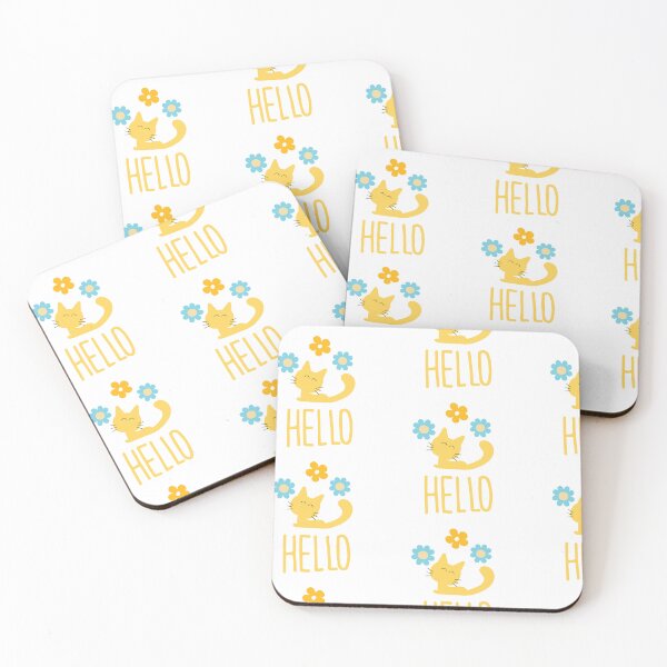 Item preview, Hello from the Cat designed and sold by shopBernadine.