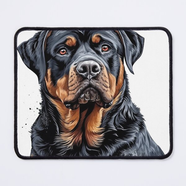 Item preview, and Powerful Rottweiler: Photo-Realistic artwork by Rottie Co. for Loyal Guard Dog designed and sold by DooodleGod.
