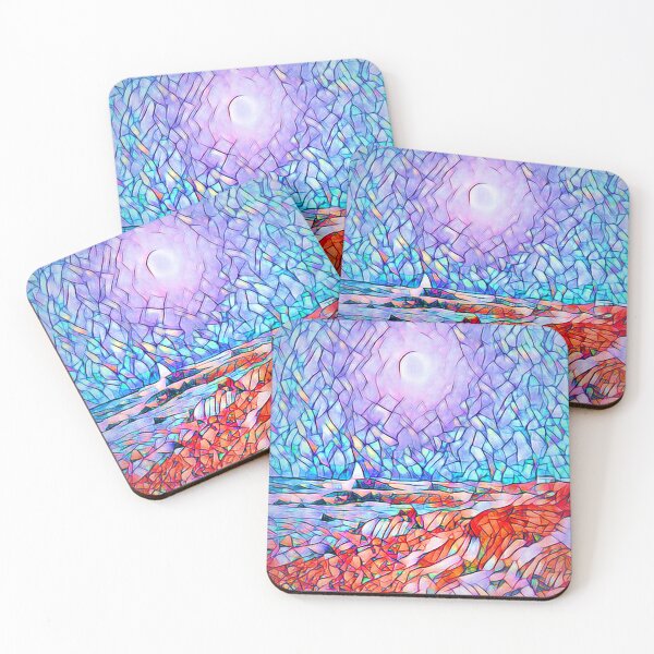Item preview, Moon Rise Above Another Land designed and sold by RiverDeeDesigns.