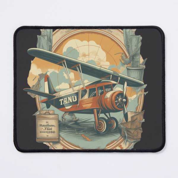 Item preview, A Vintage Airplane designed and sold by GoodOldVintage.