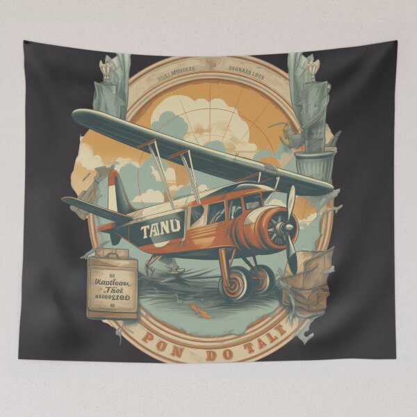 Item preview, A Vintage Airplane  designed and sold by GoodOldVintage.