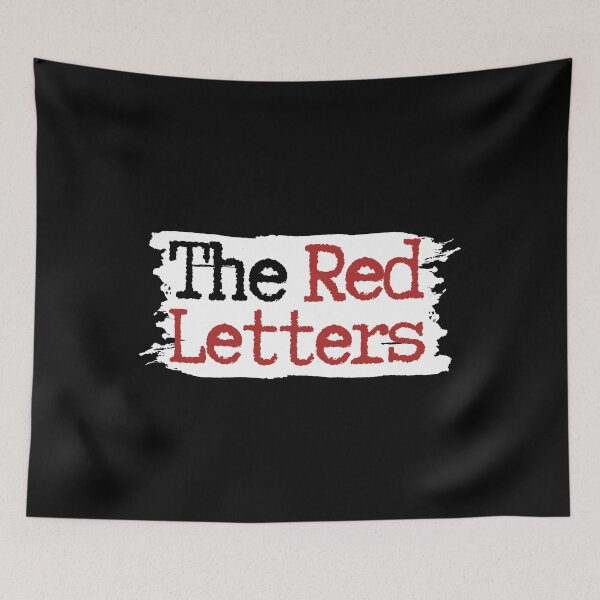 Item preview, The Red Letters Black Red Letter Paint BG designed and sold by GFamilyC.