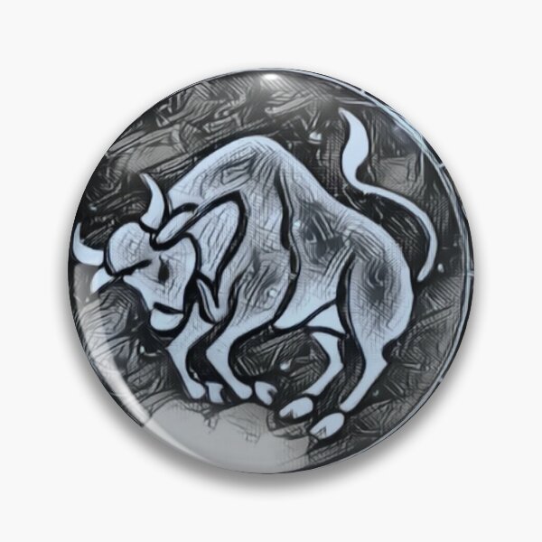 Item preview, Astrological Taurus in silver grey designed and sold by CCdesigners.
