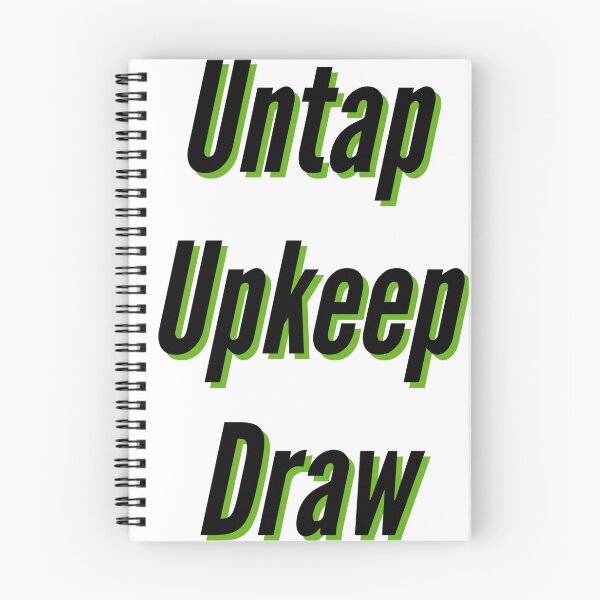 Item preview, Magic the Gathering Green Untap Upkeep Draw designed and sold by Mcclavicle.