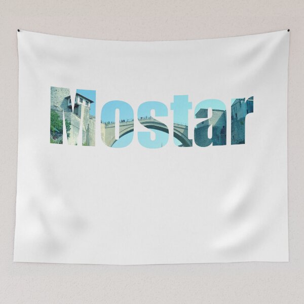 Item preview, Text of the city - Mostar designed and sold by alesanko.