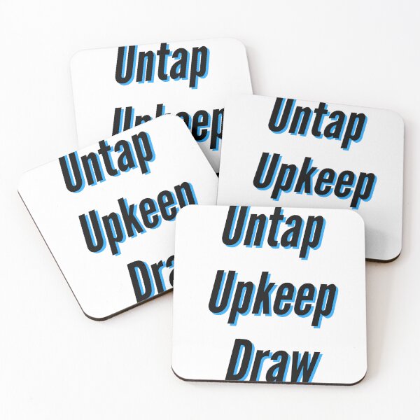 Item preview, Magic the Gathering Blue Untap Upkeep Draw designed and sold by Mcclavicle.