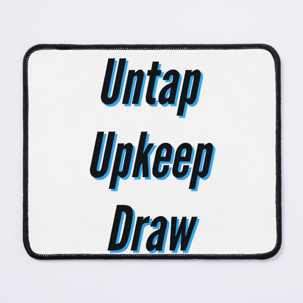 Item preview, Magic the Gathering Blue Untap Upkeep Draw designed and sold by Mcclavicle.