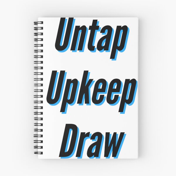 Item preview, Magic the Gathering Blue Untap Upkeep Draw designed and sold by Mcclavicle.