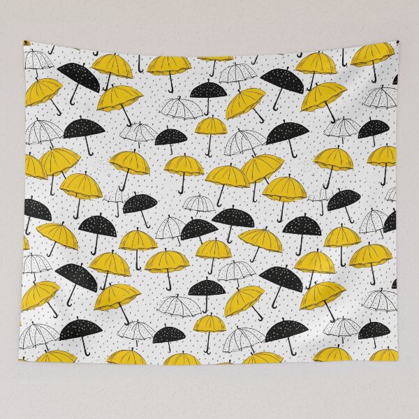 Item preview, The Yellow Umbrella Pattern designed and sold by victorsuarez.