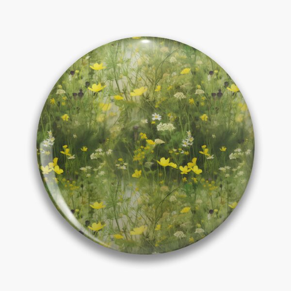 Item preview, Buttercups meadow pattern designed and sold by KatyaH1965.