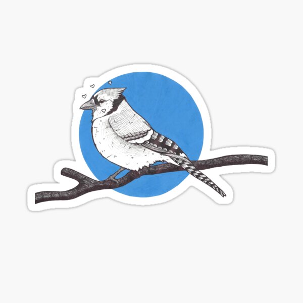 Item preview, Blue Jay designed and sold by Hailey Mallick.