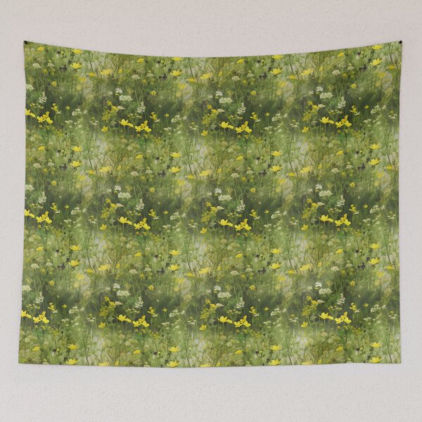 Item preview, Buttercups meadow pattern designed and sold by KatyaH1965.