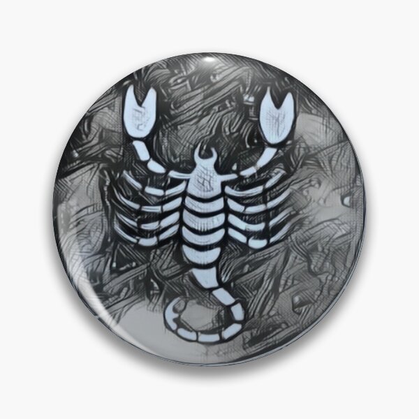 Item preview, Astrological Scorpio in silver grey designed and sold by CCdesigners.