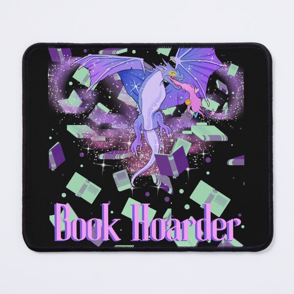 Item preview, Book Hoarder| Fantasy Dragon Book Hoard| Fantasy Booktok designed and sold by ANDartstudio.
