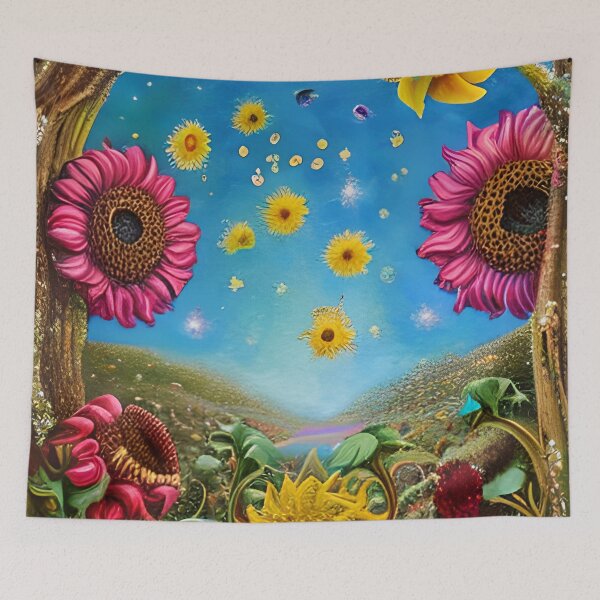 Item preview, Sunflowers Falling Digital designed and sold by purplesensation.