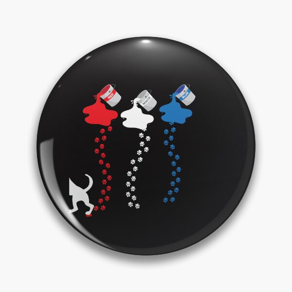 Item preview, Copy of red white and blue dog prints designed and sold by misslizzyspin.