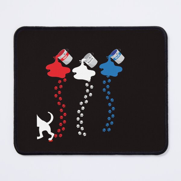 Item preview, Copy of red white and blue dog prints designed and sold by misslizzyspin.