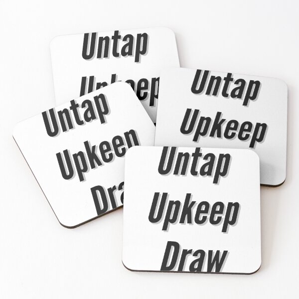 Item preview, Magic the Gathering Black Untap Upkeep Draw designed and sold by Mcclavicle.