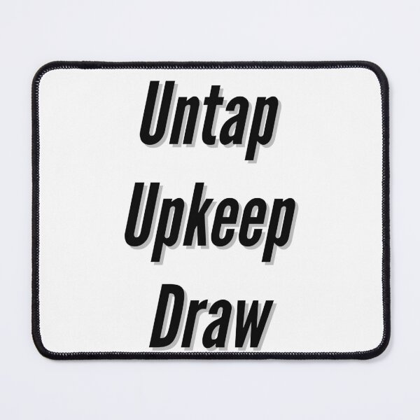 Item preview, Magic the Gathering Black Untap Upkeep Draw designed and sold by Mcclavicle.