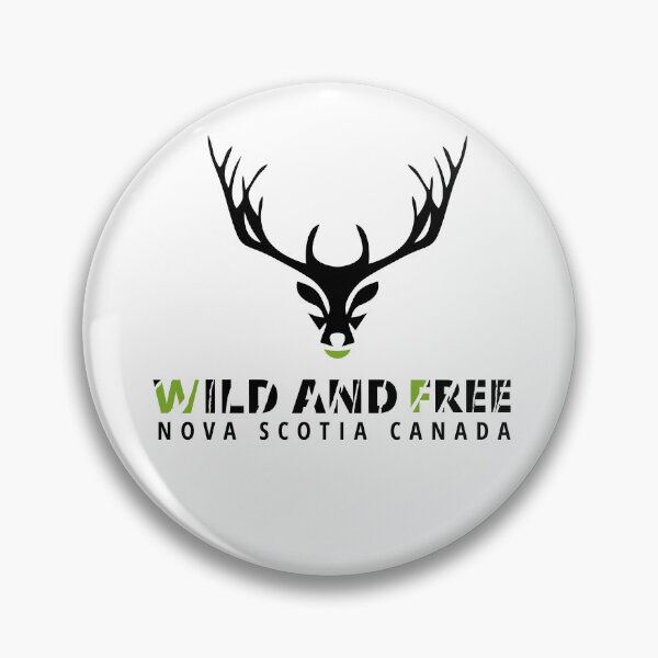 Item preview, GOWILD - wild & free deer motif Nova Scotia Canada designed and sold by GOWILDstyle.