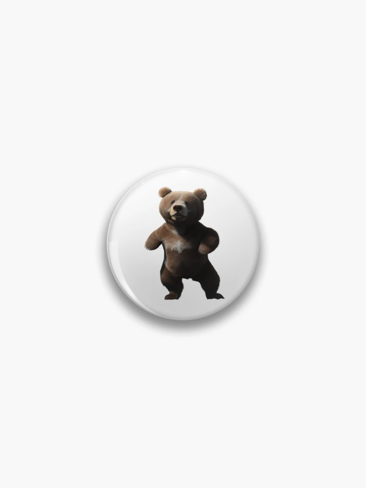 Thumbnail 1 of 3, Pin, Dancing bear designed and sold by RssWebShop.