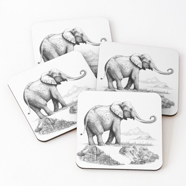 Item preview, Majestic Elephant Walking The Earth designed and sold by Starfox46.