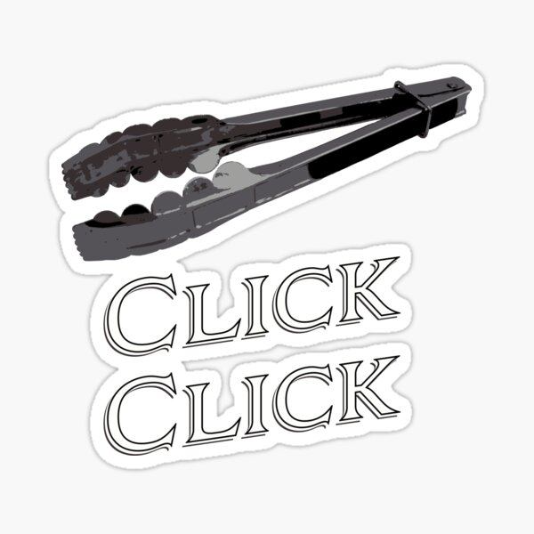 Item preview, Click Click Grilling Tongs, Double Click BBQ Tongs designed and sold by Rroliver.