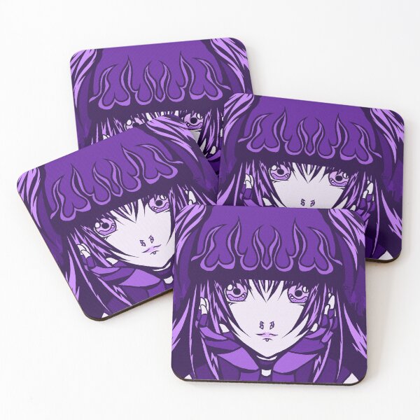 Item preview, Purple anime girl  designed and sold by 1art99.