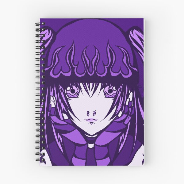 Artikelvorschau, Lila Anime-Mädchen entworfen und verkauft von 1art99.