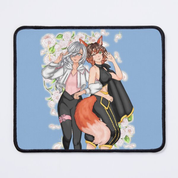 Item preview, Silver hair and fox tails designed and sold by shahdraws.