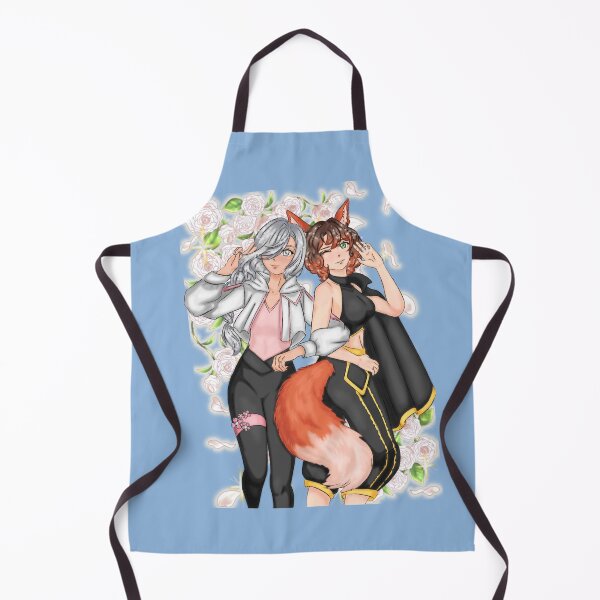 Item preview, Silver hair and fox tails designed and sold by shahdraws.