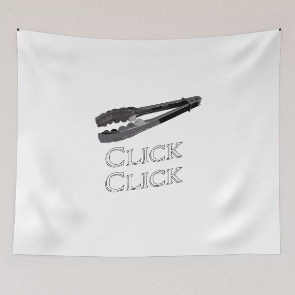 Item preview, Click Click Grilling Tongs, Double Click BBQ Tongs designed and sold by Rroliver.