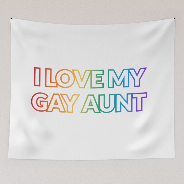Item preview, I love my gay aunt GAY PRIDE designed and sold by Inspirationmotivation.