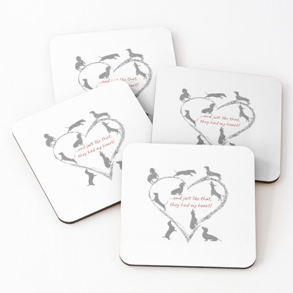 Item preview, Infiltration of the heart (by dachshunds!) designed and sold by DachshundLove Australia.