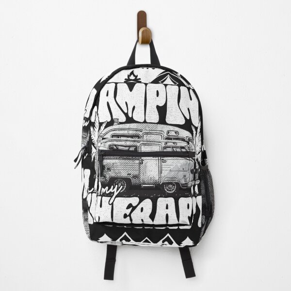 Item preview, Camping is my therapy - funny sayings designed and sold by VichallanStudio.