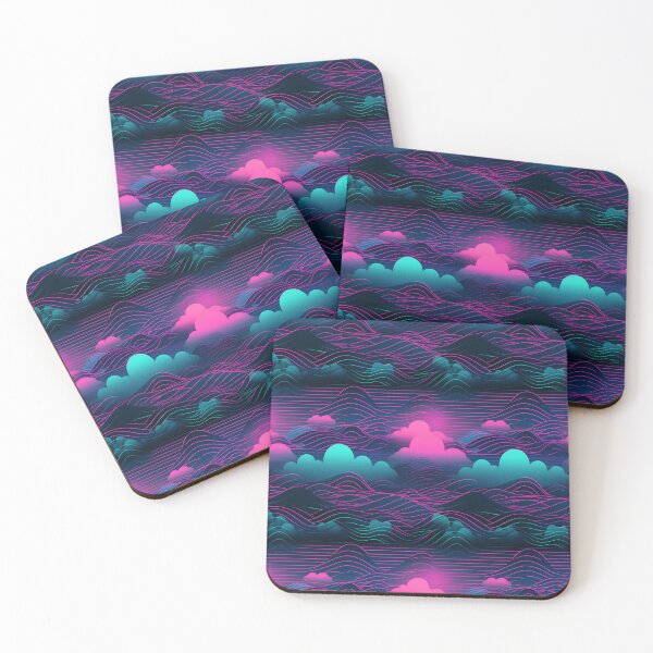 Item preview, Neon Dreamscapes designed and sold by PixelPatchwork.