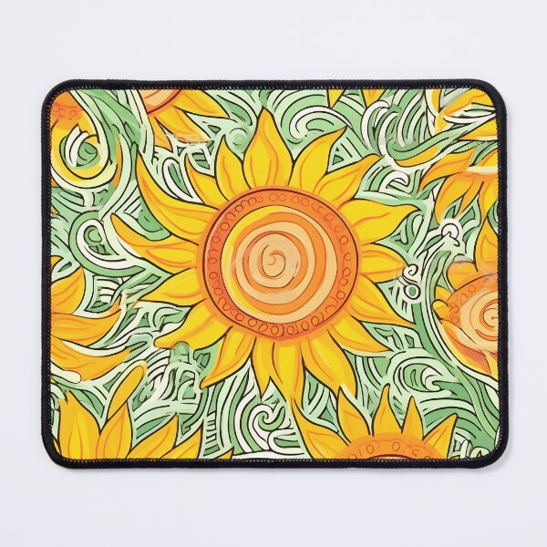 Item preview, Sunflower Sun Pattern designed and sold by victorsuarez.