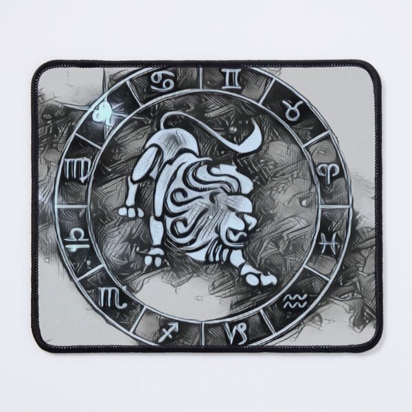 Item preview, Astrological Leo in silver grey designed and sold by CCdesigners.