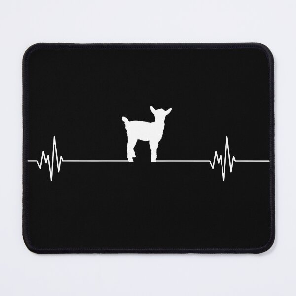 Item preview, Cute goat heartbeat designed and sold by CritterCapers.