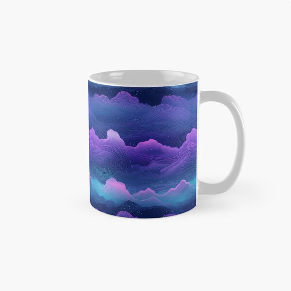 Item preview, Ondas celestiales designed and sold by PixelPatchwork.