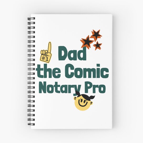Item preview, Dad, the comic notary pro. Notary Public designed and sold by Analee & K.