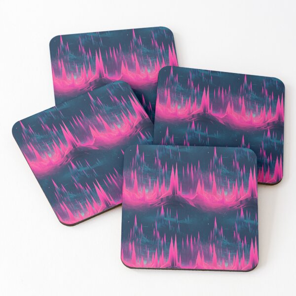 Item preview, Tranquil Vapor Pillars designed and sold by PixelPatchwork.