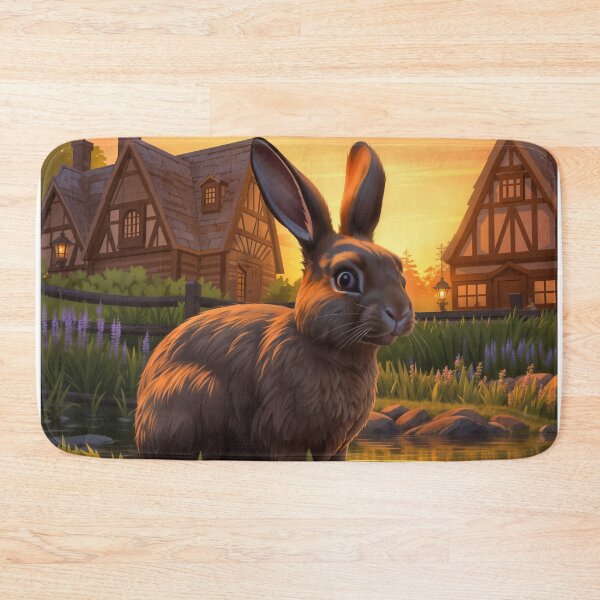 Item preview, Countryside Rabbit designed and sold by berubettoart.