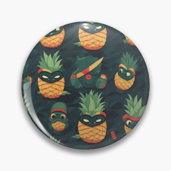 Item preview, Ninja Pineapple Pattern designed and sold by edward-corke.
