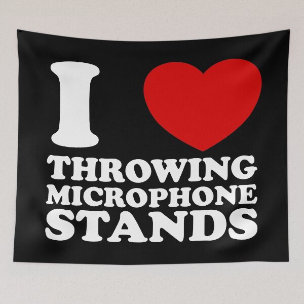 Item preview, Ronnie falling in reverse mic stand designed and sold by Hungry Hungry  Buffalo.